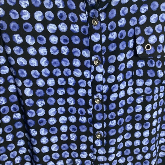 Marie Claire Boutiques 3/4 button up blouse - Picture 5 of 10